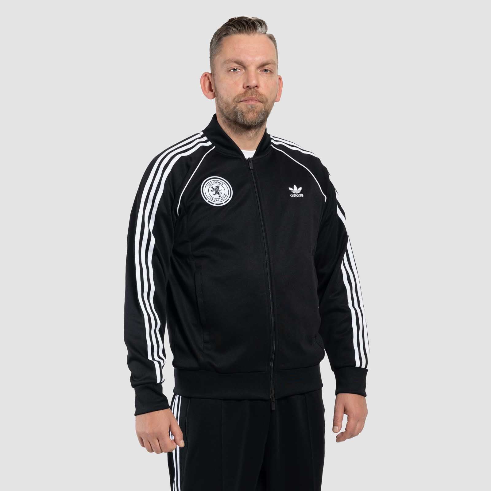 Adidas oberteil schwarz weiß online