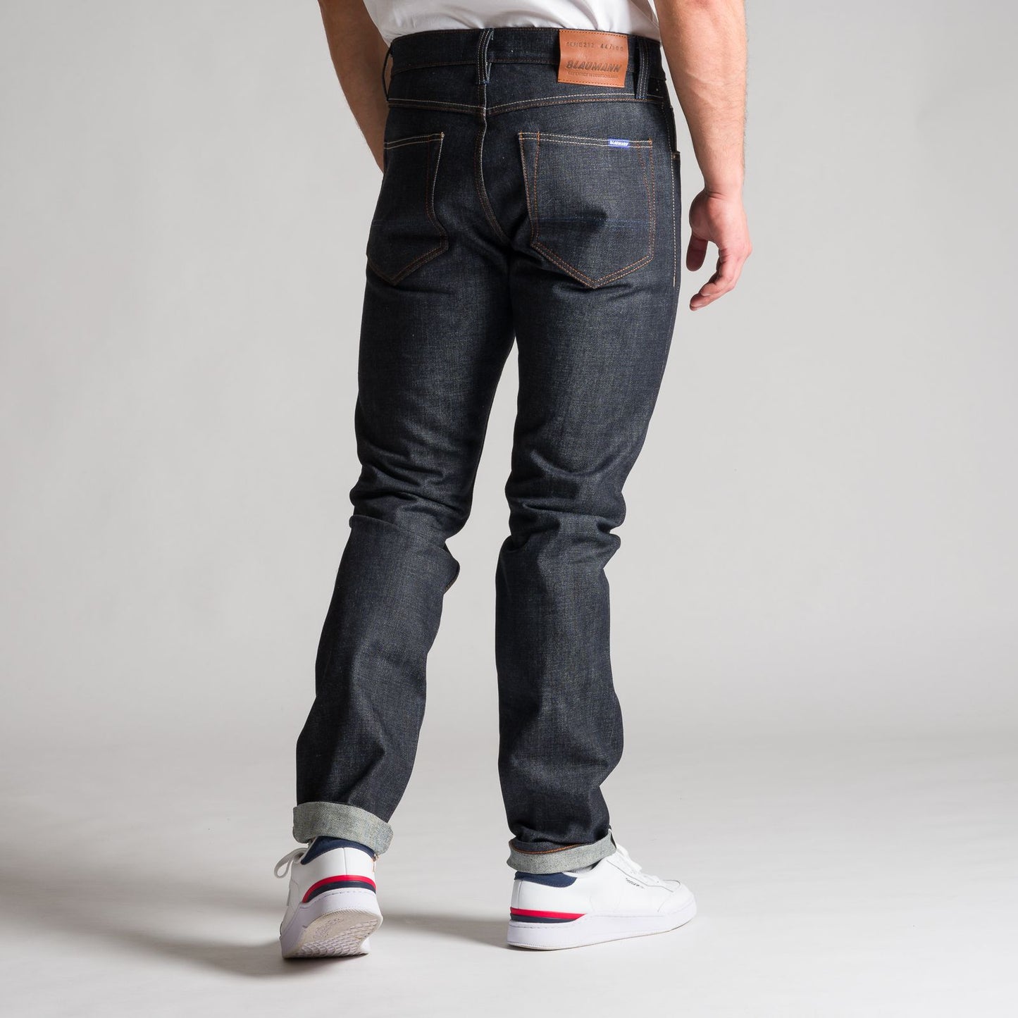 Schmaler Blaumann 15 oz - raw