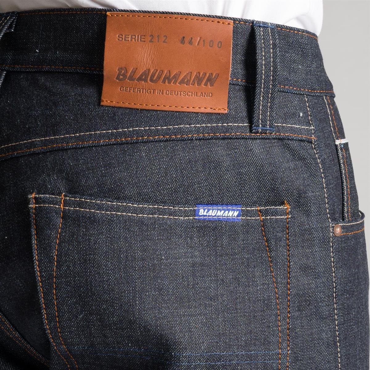 Schmaler Blaumann 15 oz - raw